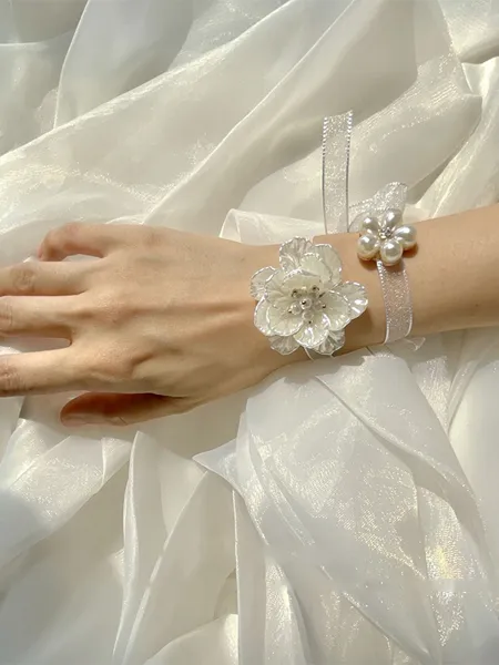 Gorgeous Plastic Wrist Corsage