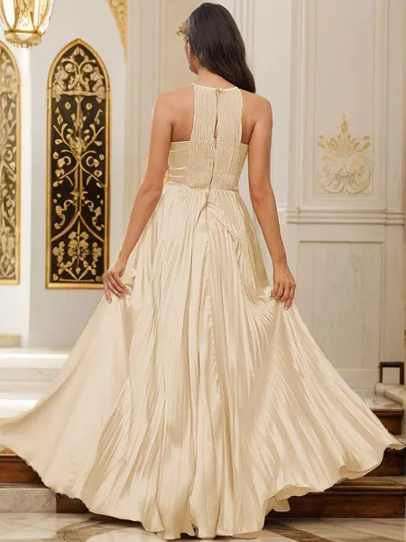 A-Line/Princess Silk like...