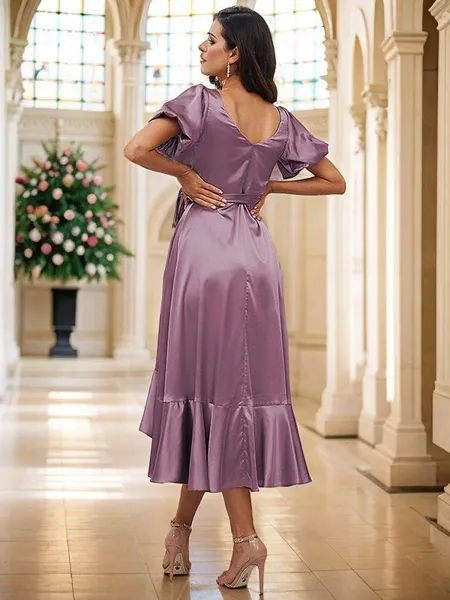 A-Line/Princess Silk like...