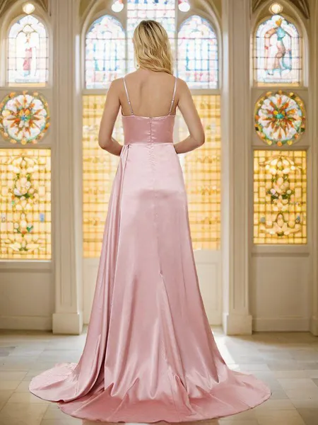 Sheath/Column Silk Like...