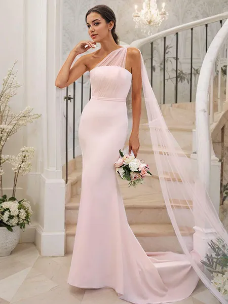 Sheath/Column Stretch Crepe...