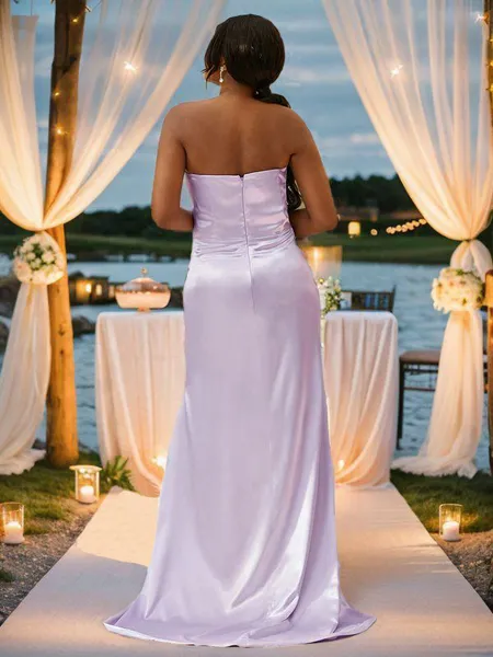 Sheath/Column Silk like...