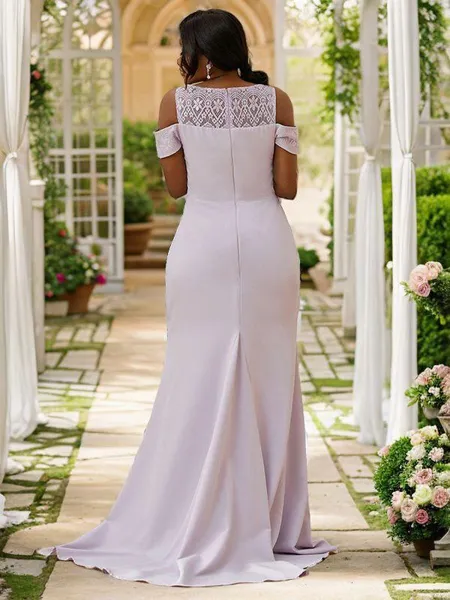 Sheath/Column Stretch Crepe...