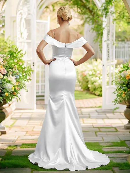 Sheath/Column Silk Like...