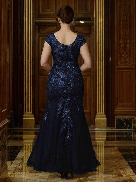 Sheath/Column Tulle...