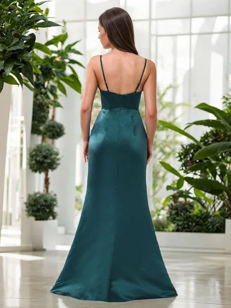 Sheath Spaghetti Straps...