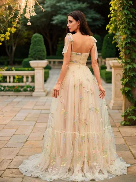 A-Line/Princess Lace...