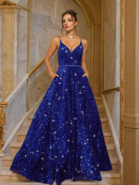 A-Line/Princess Velvet...