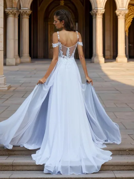 A-line Cold Shoulder...