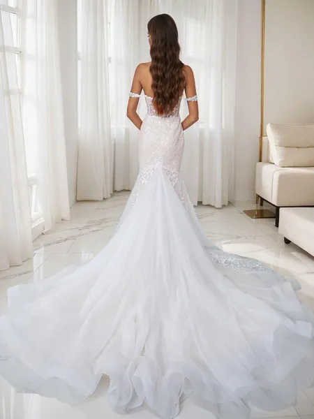 Mermaid Off-the-Shoulder...