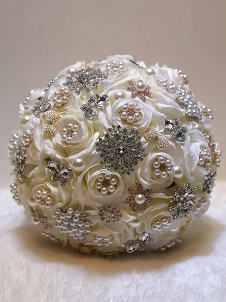 Stunning Round Silk Flower...