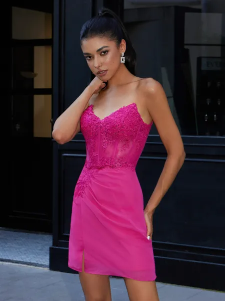 Sheath Sweetheart Appliques...