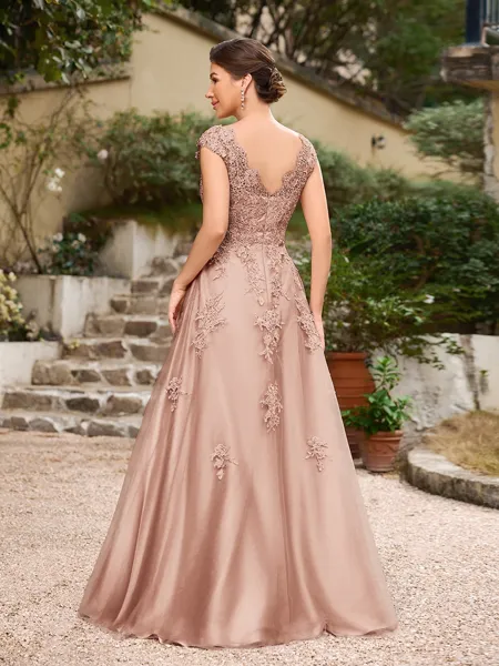 A-Line/Princess Tulle...