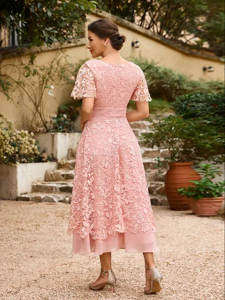 A-Line/Princess Chiffon...