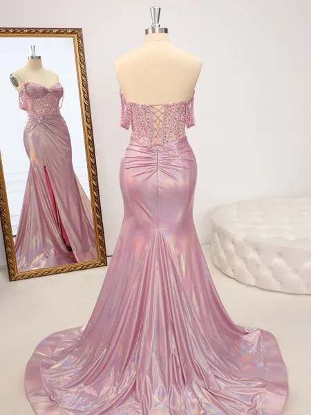 Sheath Off-the-Shoulder...