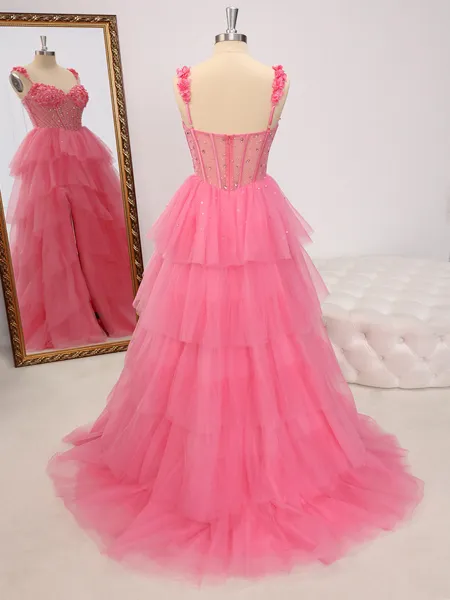 A-line Straps Cascading...