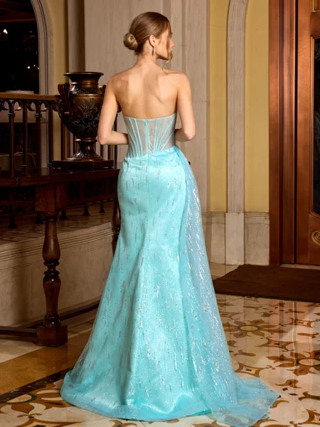 Sheath Straight Pleated...