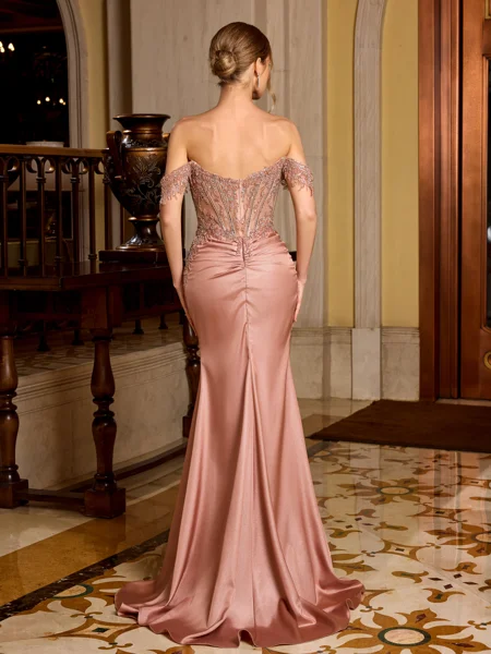 Sheath Off-the-Shoulder...