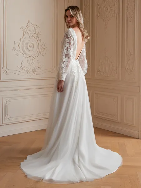 A-Line/Princess Tulle Lace...