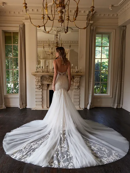 Trumpet/Mermaid Tulle Lace...