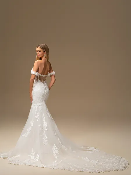 Mermaid Off-the-Shoulder...