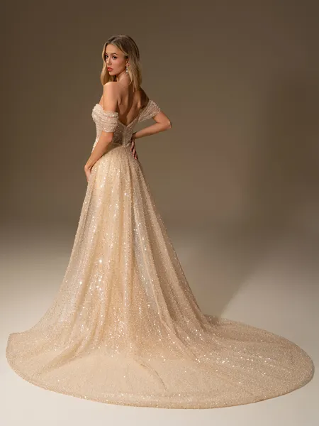 Sheath Off-the-Shoulder...