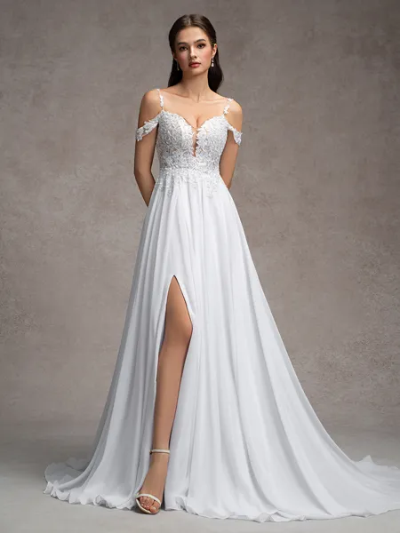 A-line Cold Shoulder...