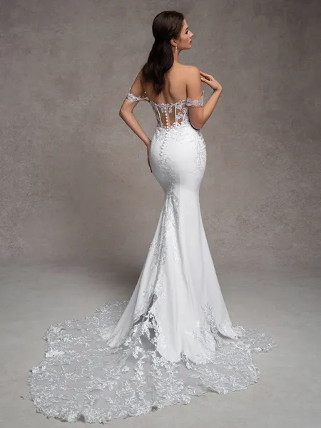 Sheath Off-the-Shoulder...