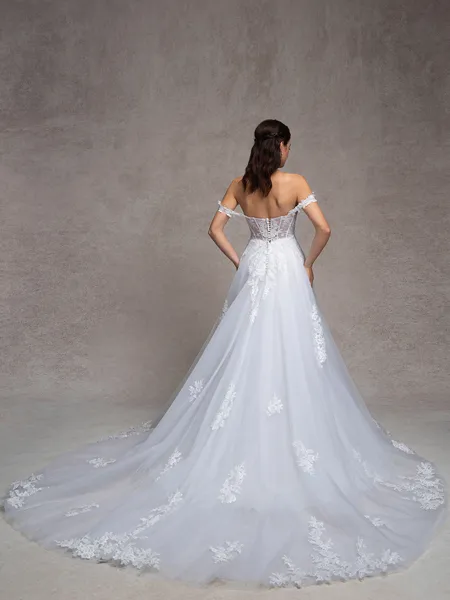 A-line Off-the-Shoulder...