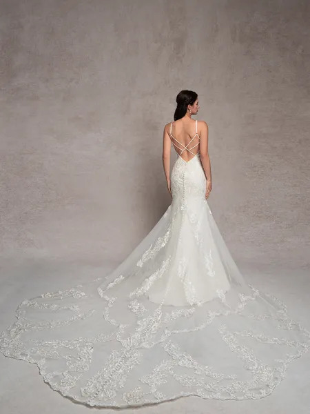 Sheath/Column Stretch Crepe...