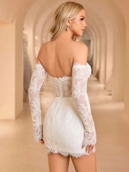 Sheath Sweetheart Long...