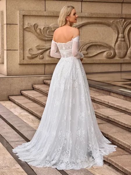 A-line/Princess Lace...