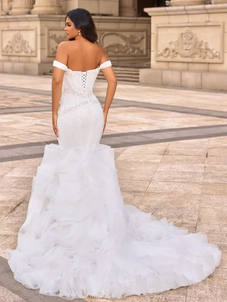 Trumpet/Mermaid Organza...