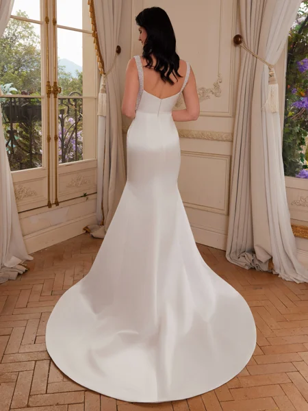 Sheath Straps Pleated...