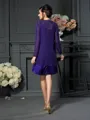Long Sleeves Chiffon Special Occasion Wrap