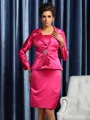 Satin Long Sleeves Special Occasion Wrap