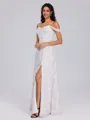 A-line Floor-Length Chiffon Convertible Bridesmaid Dress