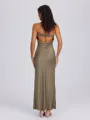 Sheath Straight Ankle-Length Bridesmaid Dress