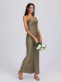 Sheath Straight Ankle-Length Bridesmaid Dress
