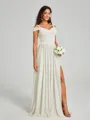 A-Line/Princess Sweetheart Floor-Length Sleeveless Jersey Bridesmaid Dress