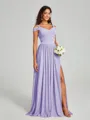 A-Line/Princess Sweetheart Floor-Length Sleeveless Jersey Bridesmaid Dress