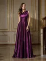 A-line/Princess Other Sweep Train Silk Like Satin Bridesmaid Dresses