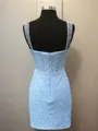Sheath Sweetheart Sequin Short/Mini Corset Homecoming Dress
