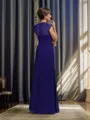 Trumpet/Mermaid V-neck Floor-Length Chiffon Mother of the Bride Dresses