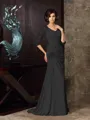 Trumpet/Mermaid Sweetheart Sweep Train Chiffon Mother of the Bride Dresses
