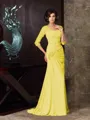 Trumpet/Mermaid Sweetheart Sweep Train Chiffon Mother of the Bride Dresses