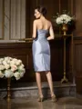 Sheath/Column Sweetheart Knee-Length Taffeta Mother of the Bride Dresses