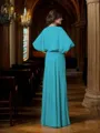 Sheath/Column Sweetheart Floor-Length Chiffon Mother of the Bride Dresses With Beading