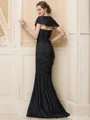 Trumpet/Mermaid Sweetheart Sweep Train Taffeta Mother of the Bride Dresses With Beading