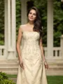 A-Line/Princess Sweetheart Floor-Length Net Mother of the Bride Dresses